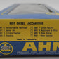 AHM 5001 HO Scale Santa Fe 0-4-0 MDT Switcher #332 EX/Box
