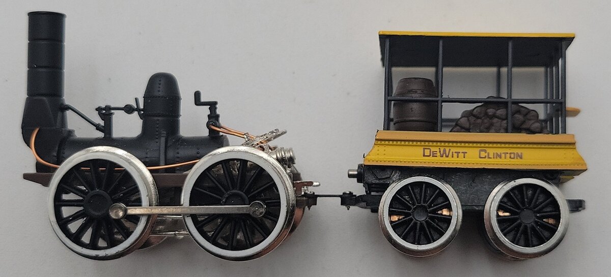 Bachmann 41-500 HO Scale Dewitt Collection Locomotive & Tender EX/Box