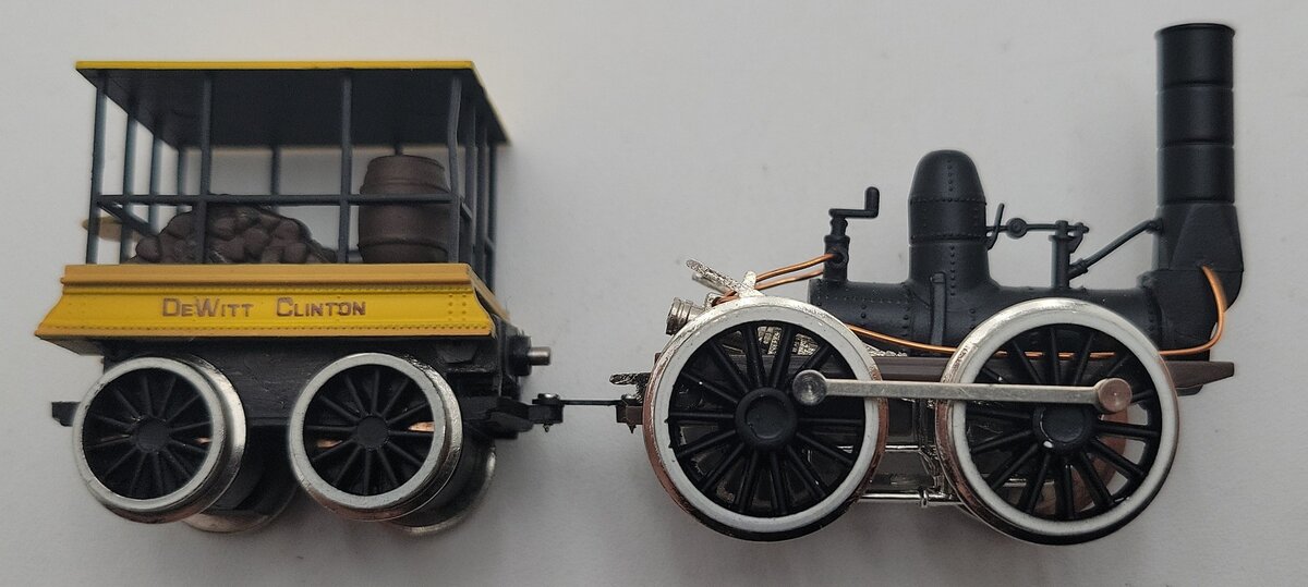 Bachmann 41-500 HO Scale Dewitt Collection Locomotive & Tender EX/Box