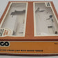 Tyco 932 HO Operating Crane Car with Boom Tender VG/Box
