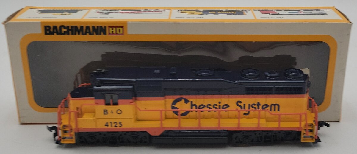 Bachmann 0638 Chessie System B&O EMD GP30 Diesel Locomotive #4125 EX/Box