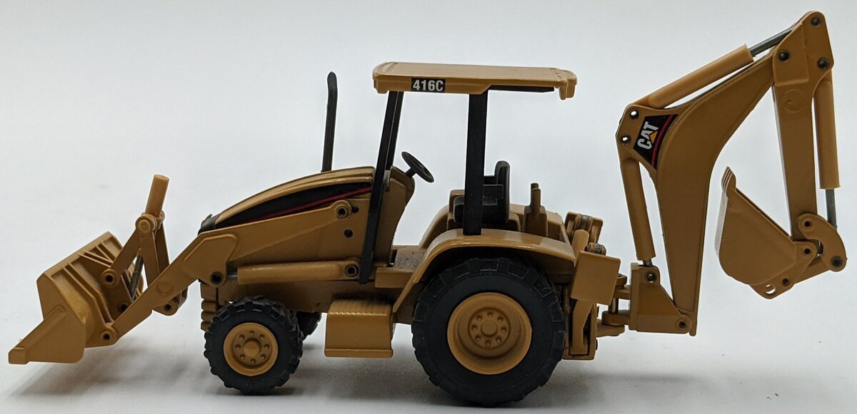 NZG 435 1:50 Scale Caterpillar 416C Backhoe Loader NEW
