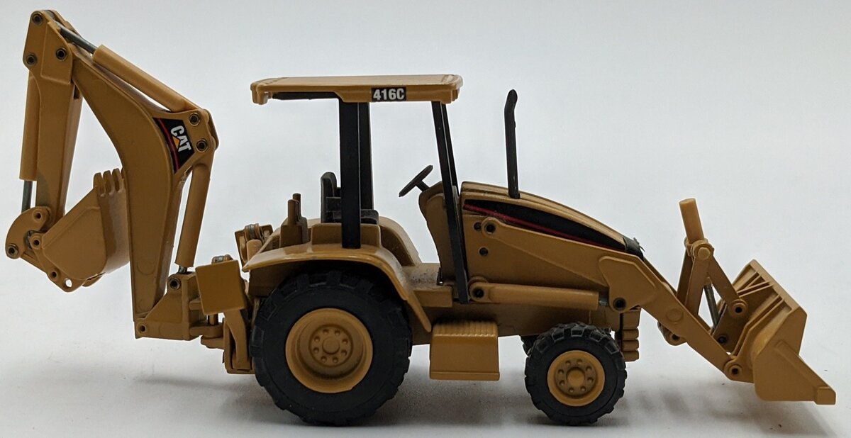 NZG 435 1:50 Scale Caterpillar 416C Backhoe Loader NEW