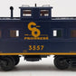MTH 30-77353 O Chesapeake & Ohio Steel Caboose #3557