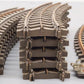 Lionel 49 Vintage O "Super O" Insulated Curved Track (Quantity of 10)