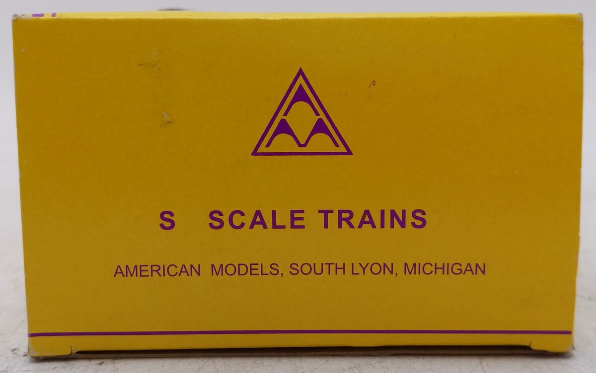 American Models 176 S Gauge Reading Box Car #104273 [Hi Rail] EX/Box