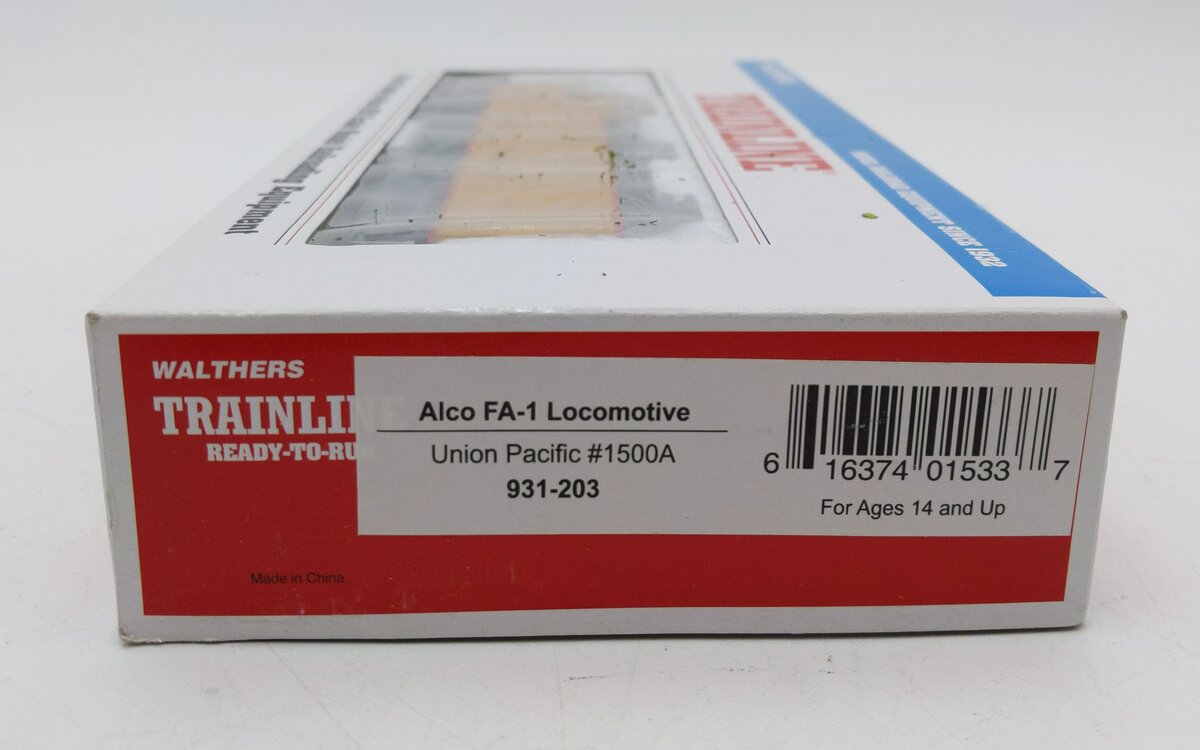 Walthers 931-203 HO Union Pacific Alco FA-1 Diesel Locomotive #1500A MT/Box