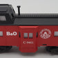 American Flyer 4-9401 S Gauge Baltimore & Ohio Bay Window Illuminated Caboose EX/Box