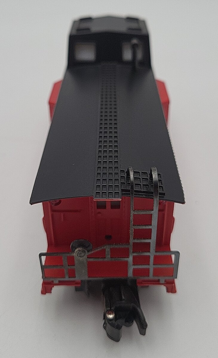 American Flyer 4-9401 S Gauge Baltimore & Ohio Bay Window Illuminated Caboose EX/Box