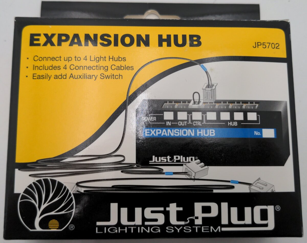 Woodland Scenics JP5702 Just Plug Expansion Hub EX/Box