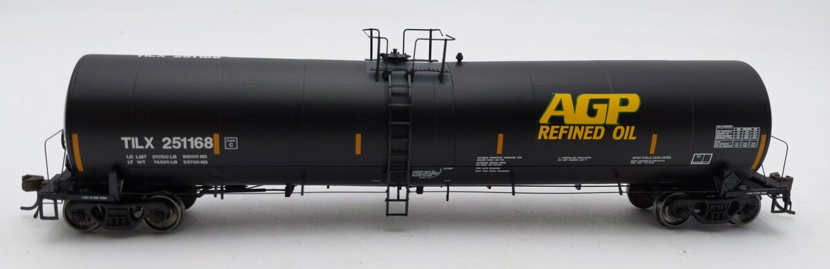 Atlas 20003839 HO AGP Refined Oil Trinity 25,500-Gallon Tank Car TILX #251168 LN/Box