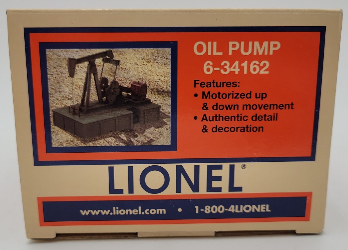 Lionel 6-34162 O Gauge Operating Oil Pumping Station EX/Box