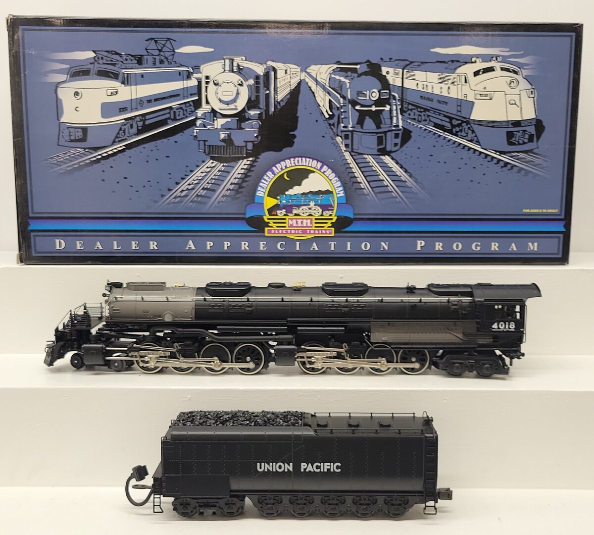 MTH 20-80001A O Union Pacific 4-8-8-4 Big Boy Steam Locomotive & Tender w/PS1 LN/Box
