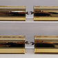 MTH 30-6707 O PRR 60' 18K Gold Plated Aluminum Passenger Car Set (Set of 4) EX/Box