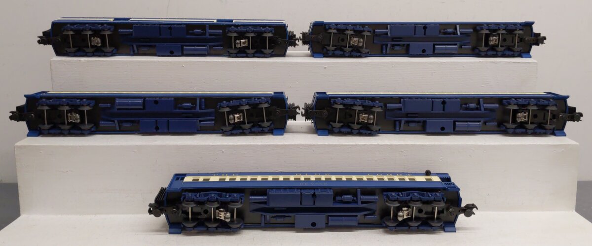 MTH 20-4021 O Gauge Jersey Central 70' Madison Passenger Car Set (Set of 5) EX/Box