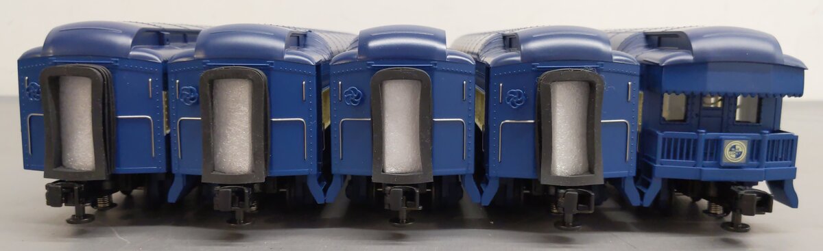 MTH 20-4021 O Gauge Jersey Central 70' Madison Passenger Car Set (Set of 5) EX/Box