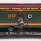 MTH 20-98105 Northern Pacific Flatcar with 2 Short NP Trailers #66152 EX/Box