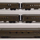 MTH 20-6536 O Gauge Chicago North Western 70' Streamlined Passenger Car Set EX/Box