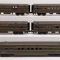 MTH 20-6536 O Gauge Chicago North Western 70' Streamlined Passenger Car Set EX/Box