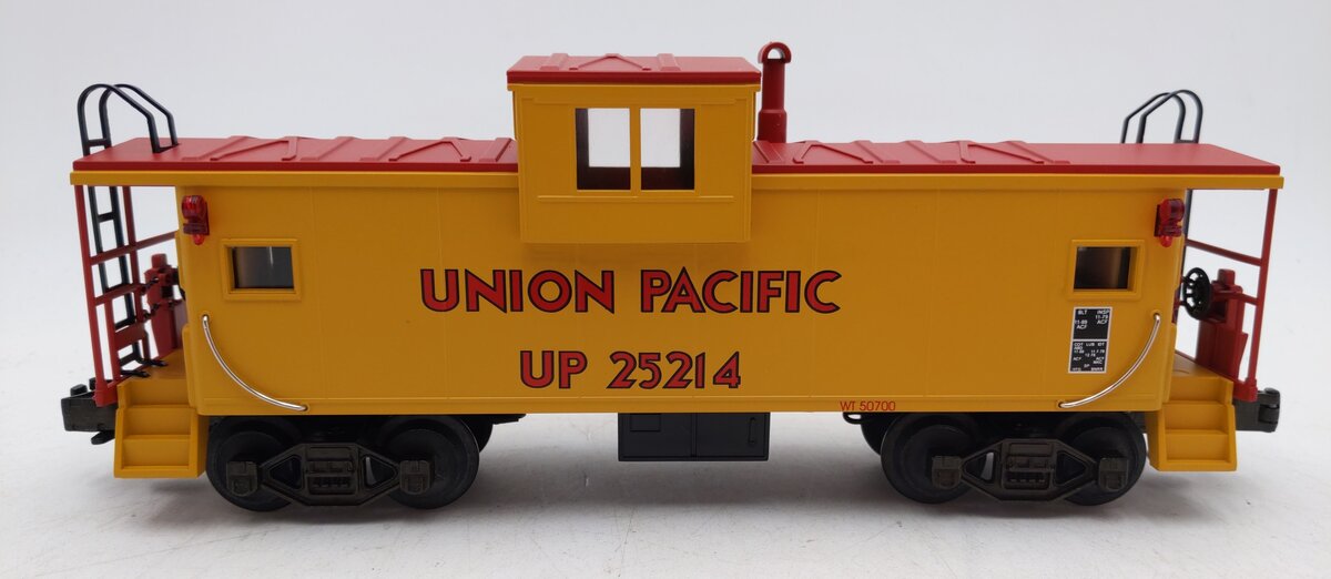 MTH 20-9100 O Gauge Union Pacific Extended Vision Caboose #25214 EX/Box