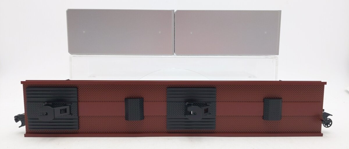 MTH 20-98111 Santa Fe Flatcar with 2 Santa Fe Trailers EX/Box