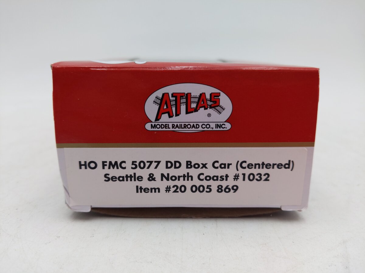 Atlas 20005869 HO Seattle & North Coast FMC 5077 Double Door Boxcar #1032 EX/Box