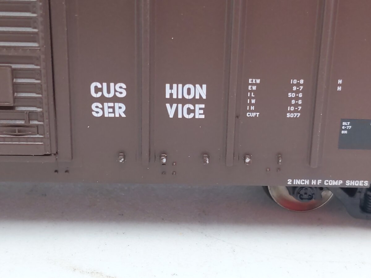 Atlas 20005869 HO Seattle & North Coast FMC 5077 Double Door Boxcar #1032 EX/Box