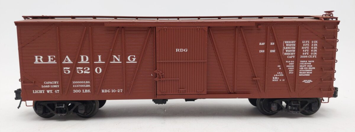 Atlas 6462-2 O Gauge Reading USRA Single Sheathed Boxcar #5520 (3-Rail) EX/Box