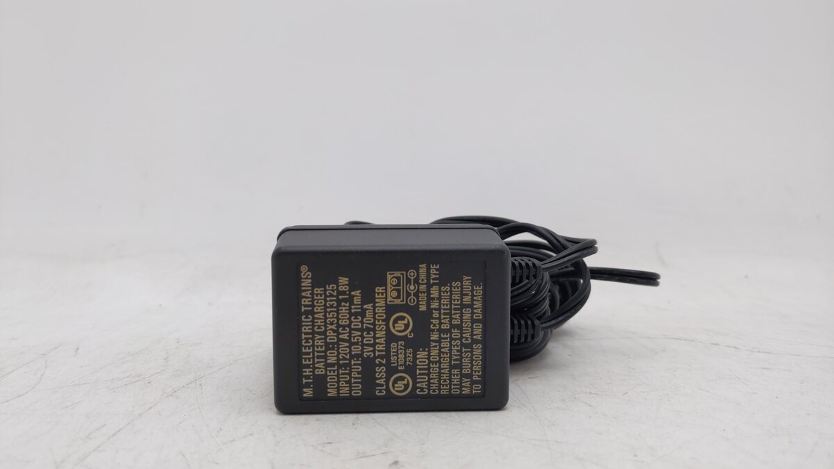 MTH 50-1019 O Scale RailKing Proto-Sound 2.0 Battery Charger LN/Box
