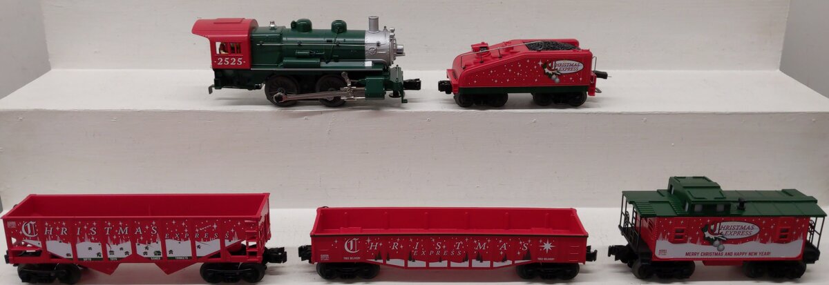 Lionel 6-82982 Christmas Express LionChief O Gauge Train Set with Bluetooth EX/Box