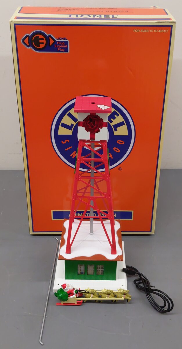 Lionel 6-85412 O Plug-Expand-Play Santa Pylon EX/Box