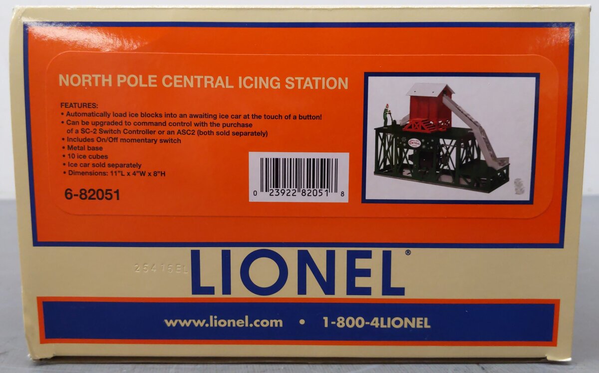 Lionel 6-82051 O North Pole Central Operating Icing Station Kit EX/Box