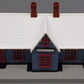 MTH 30-90587 O North Pole Country Passenger Station w/ Christmas Lights EX/Box