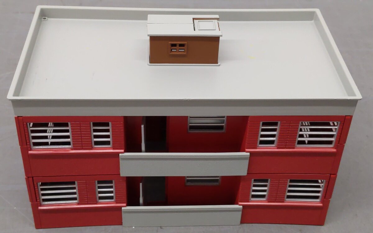 Bachmann 45315 O Plasticville Built-Up Apartment Building EX/Box