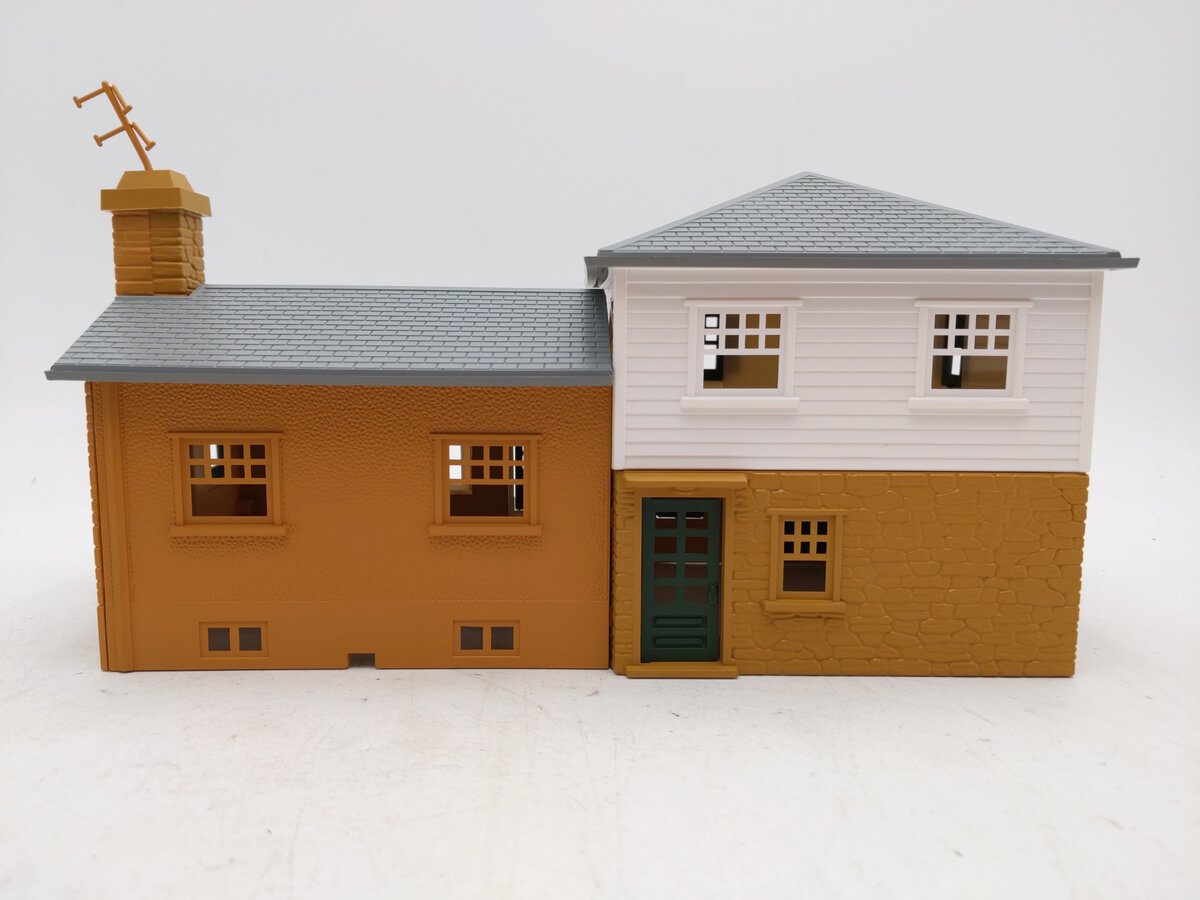 Bachmann 45302 O Plasticville Built-Up Split-Level House Building EX/Box