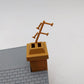 Bachmann 45302 O Plasticville Built-Up Split-Level House Building EX/Box
