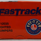 Lionel 6-12035 O Gauge FasTrack Lighted Bumpers (Pack of 2) EX/Box
