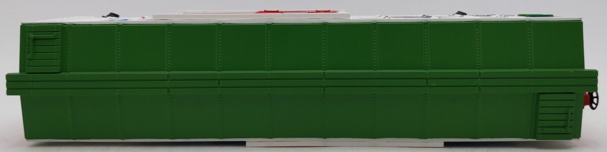 MTH 30-79261 Christmas Operating Box Car w/Signal Man EX/Box