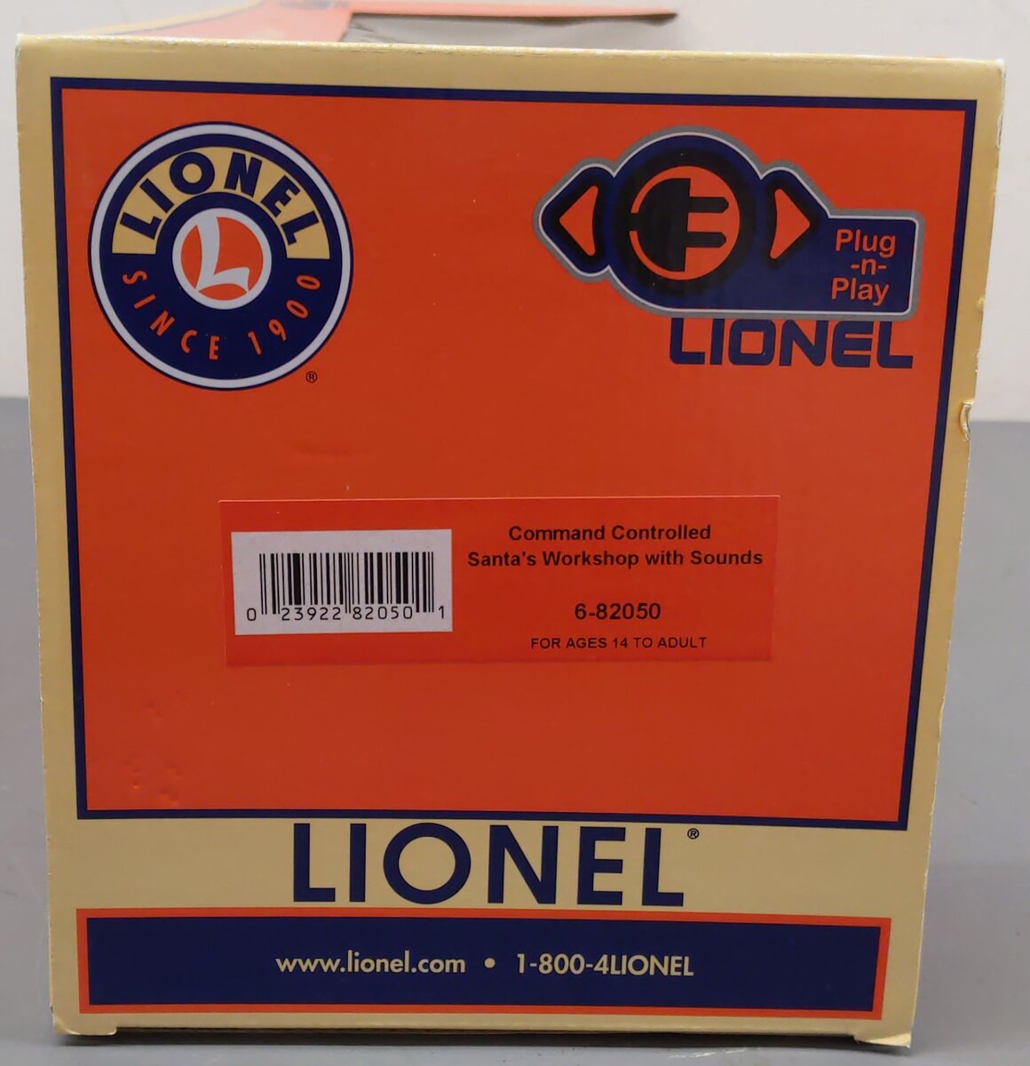 Lionel 6-82050 O Command Control Santa's Workshop Sawmill w/Sound EX/Box