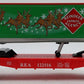 Lionel 6-83313 O Reindeer Express Agency Flatcar With Trailer