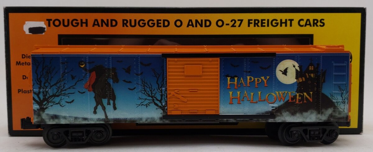 MTH 30-74931 O Halloween RailKing Boxcar EX/Box