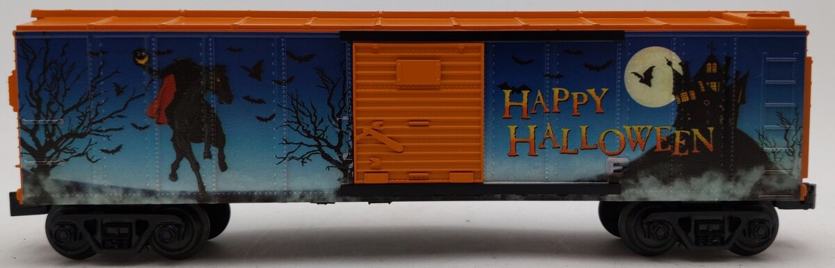 MTH 30-74931 O Halloween RailKing Boxcar EX/Box