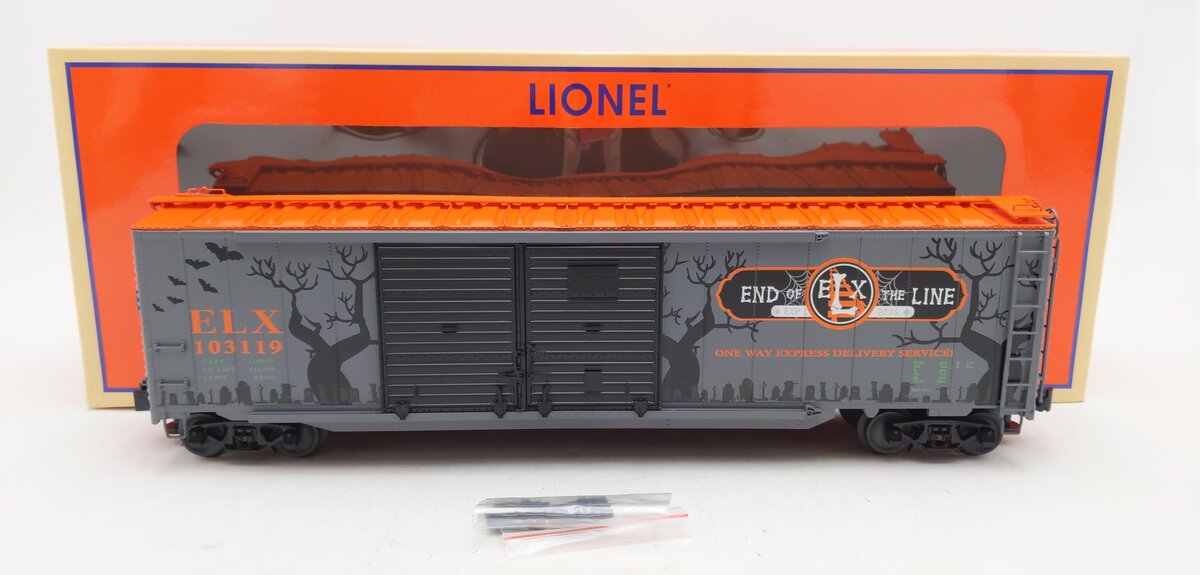 Lionel 1926480 O Gauge ELX Halloween 50' Double Door Boxcar #103119 EX/Box