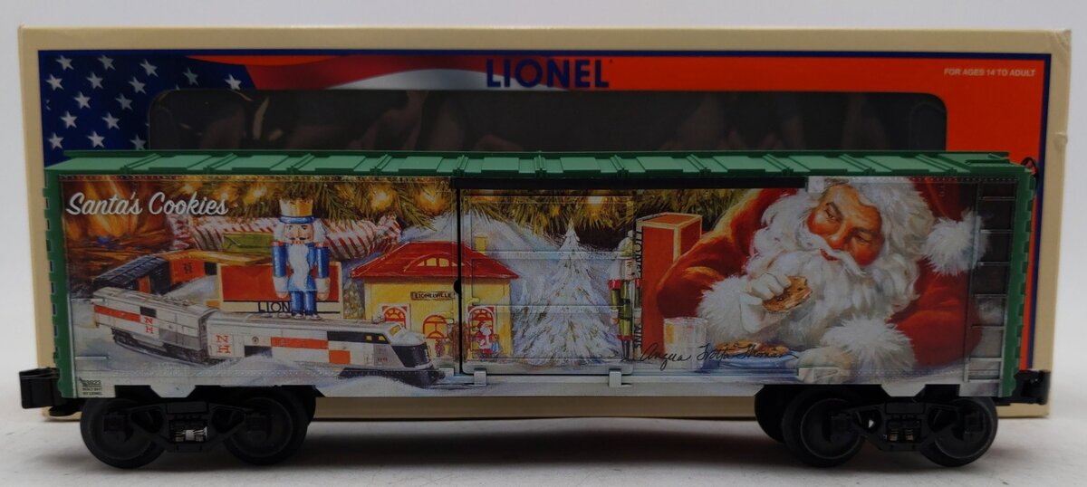 Lionel 6-83923 O Gauge Angela Trotta Thomas Santa's Cookies Boxcar EX/Box