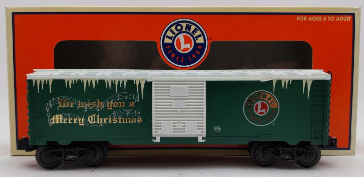 Lionel 6-26788 O Gauge Christmas Music Boxcar EX/Box