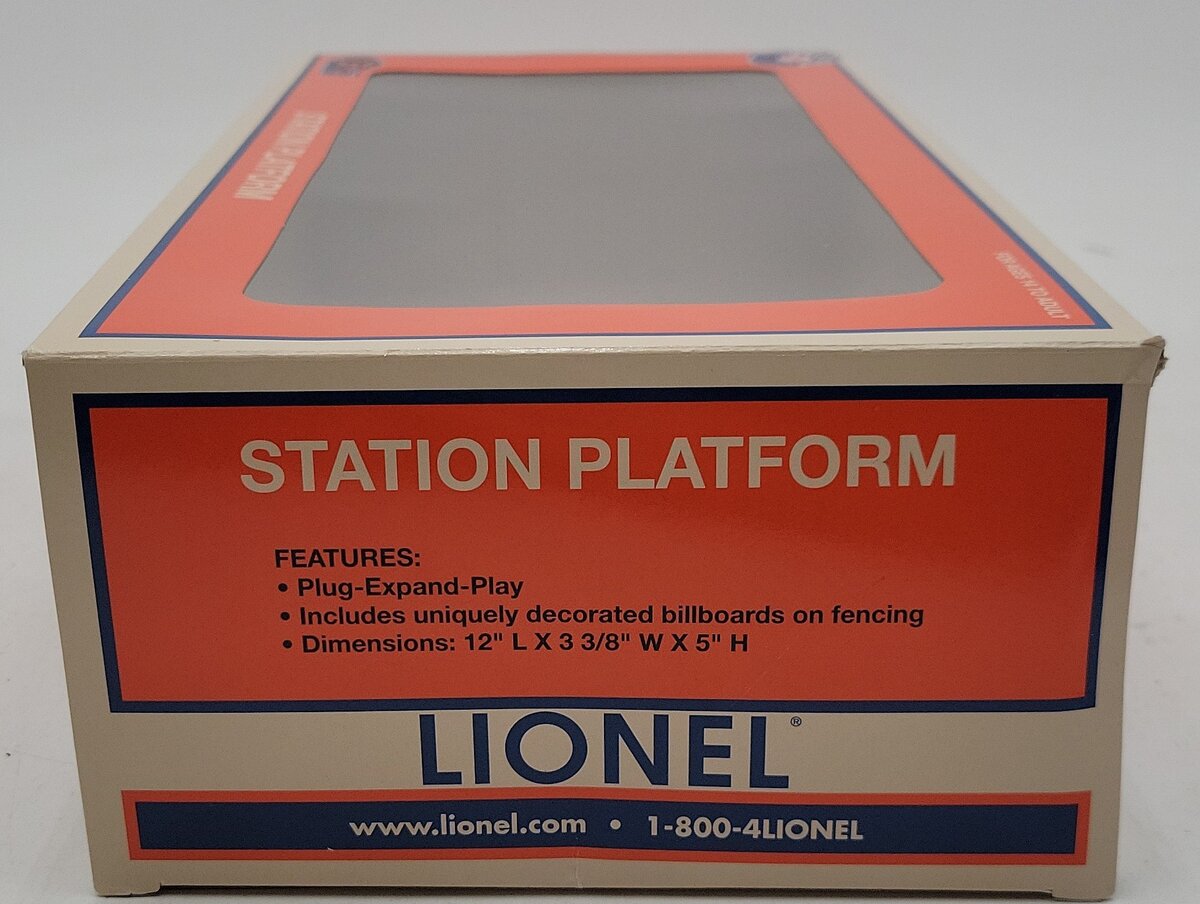 Lionel 1929070 O Winter Wonderland Plug-Expand-Play Station Platform LN/Box