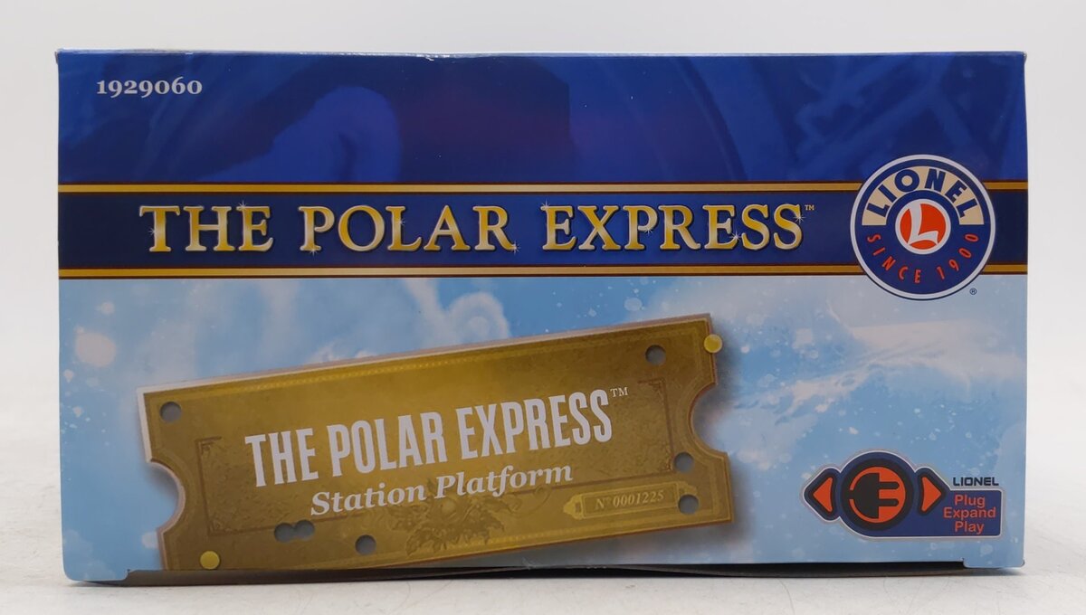 Lionel 1929060 O Gauge The Polar Express Station Platform EX/Box