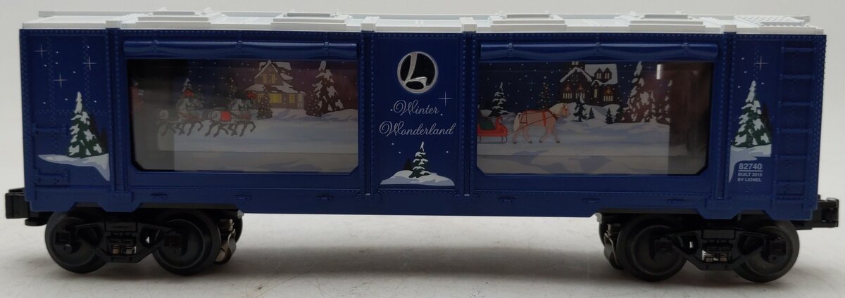 Lionel 6-82740 O Christmas Winter Wonderland Operating Aquarium Car EX/Box