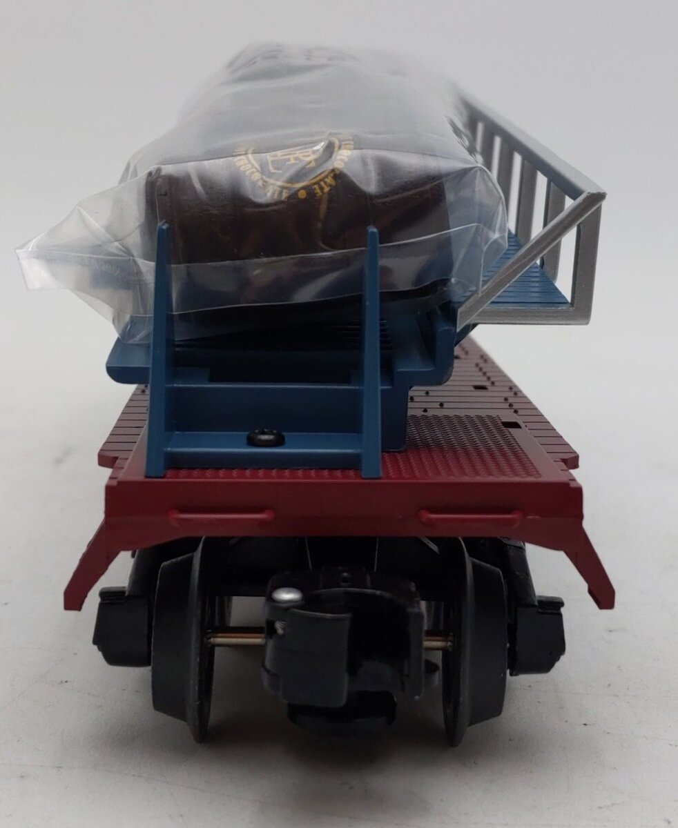 Lionel 1928430 O The Polar Express Barrel Ramp Car EX/Box