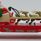Lionel 1928460 O Santa's "Take Five" Mobile Deer Rest Shop Flat Car w/ Sleigh EX/Box